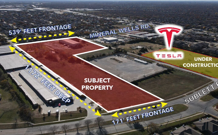 Pictures of Industrial, Land property located at 1011 Mineral Springs Rd, Arlington, TX 76001 for sales - image #1