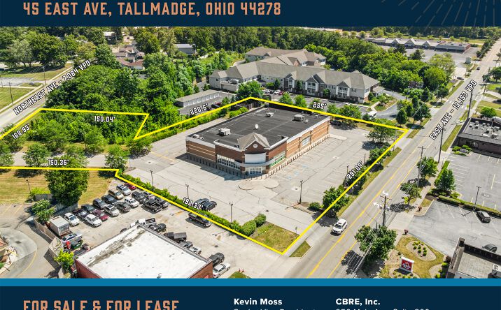 Pictures of Retail property located at 45 East Ave, Tallmadge, OH 44278 for sales - image #1