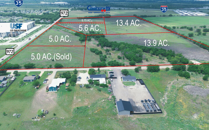 Pictures of Industrial, Land property located at 501 FM 972, Georgetown, TX 78626 for sales - image #1