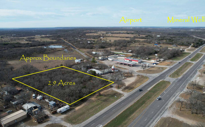 Pictures of Land property located at 10411 Mineral Wells Hwy, Weatherford, TX 76088 for sales - image #1