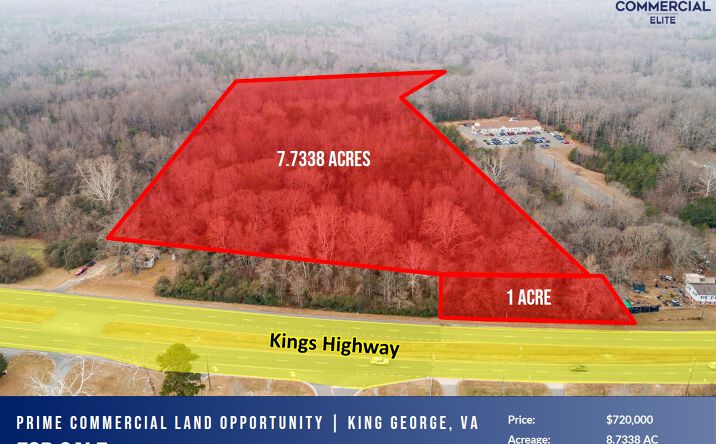 Pictures of Land property located at Tax Map # 24-174, King George, VA 22485 for sales - image #1