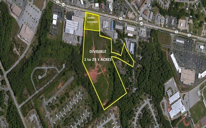 Pictures of Land property located at 4615 Atlanta Hwy, Loganville, GA 30052 for sales - image #1