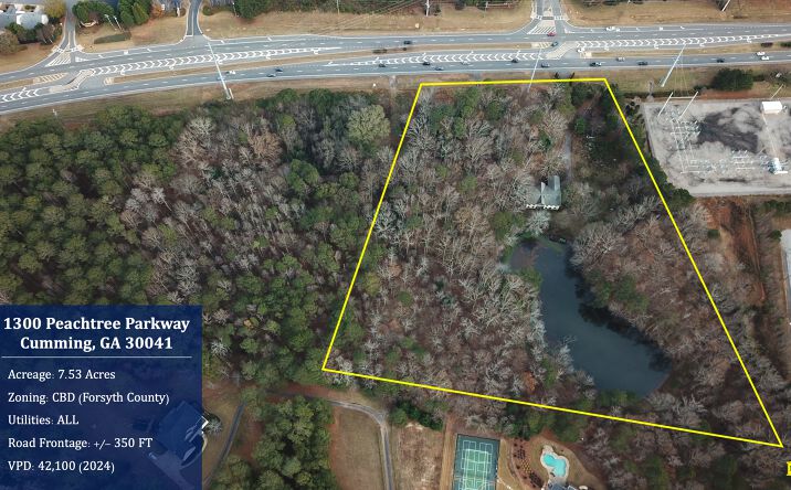 Pictures of Land property located at 1300 Peachtree Pkwy, Cumming, GA 30041 for sales - image #1