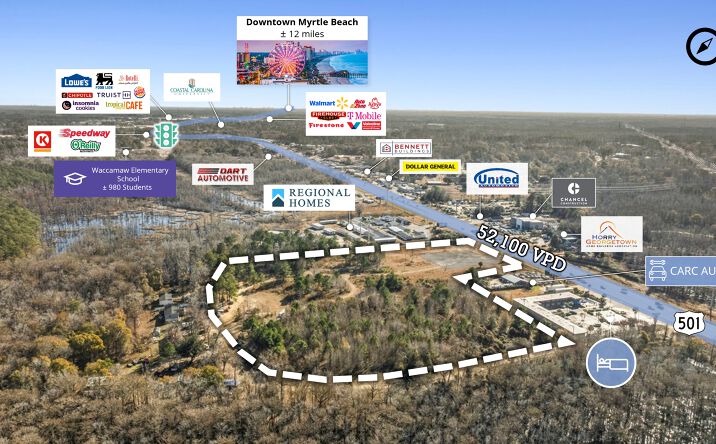 Pictures of Land property located at 729 US-501, Conway, SC 29526 for sales - image #1