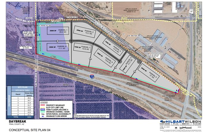 Pictures of Land property located at SEC La Palma Rd & Date St, City, AZ 85131 for sales - image #1