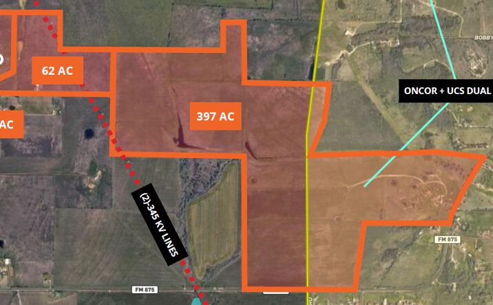 Pictures of Industrial, Land, Self Storage property located at W FM 875, Midlothian, TX 76065 for sales - image #1