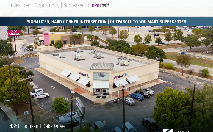 Pictures of Retail property located at 4351 Thousand Oaks Dr, San Antonio, TX 78217 for sales - image #1