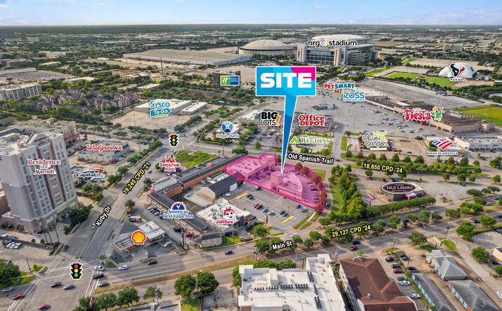 Pictures of Retail property located at 8017 Main St, Houston, TX 77025 for sales - image #1