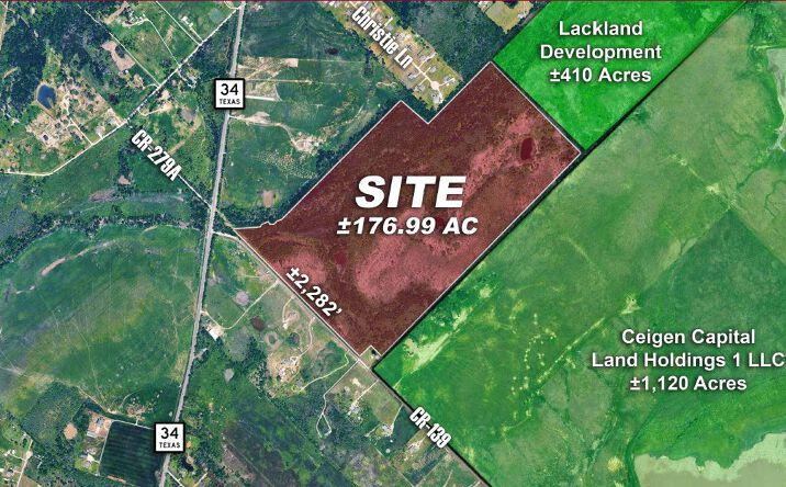 Pictures of Land property located at Northeast quadrant of Highway 34 & CR-139, Terrell, TX 75161 for sales - image #1