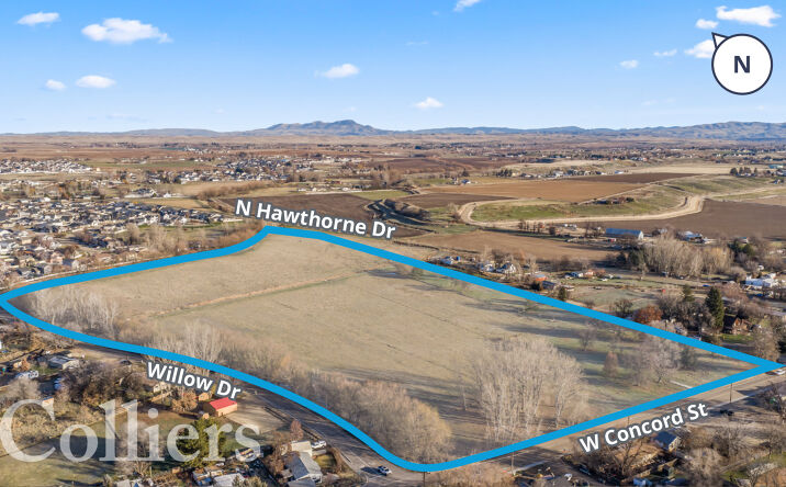 Pictures of Land property located at 0 N Hawthorne Ave & W Concord, Middleton, ID 83644 for sales - image #1