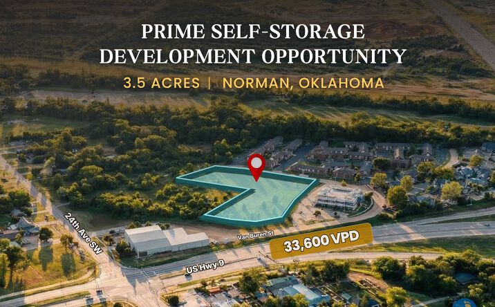Pictures of Land property located at Van Buren St, Norman, OK 73072 for sales - image #1