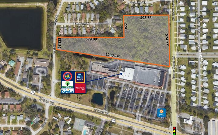 Pictures of Land property located at 4870 Spruce Creek Rd, Port Orange, FL 32127 for sales - image #1