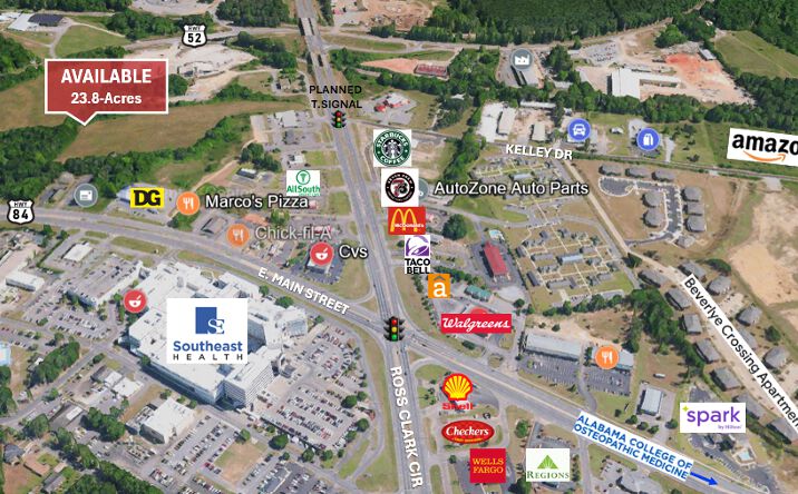 Pictures of Land property located at Ross Clark Cir, Dothan, AL 36301 for sales - image #1
