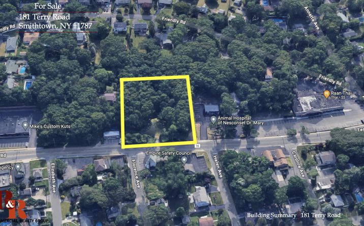 Pictures of Land property located at 181 Terry Rd, Smithtown, NY 11787 for sales - image #1