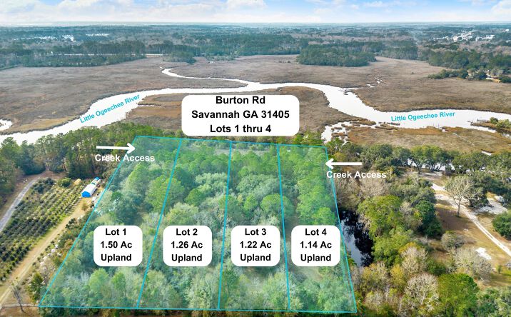 Pictures of Land property located at 181 Burton Rd, Savannah, GA 31405 for sales - image #1