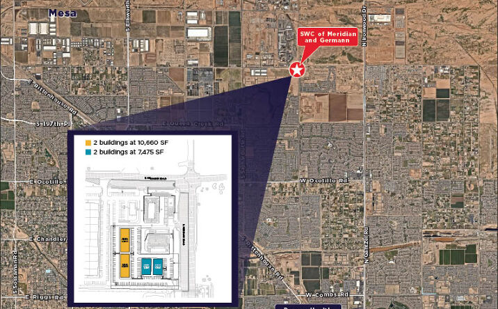 Pictures of Land, Office property located at 22340 E Queen Creek Rd, Queen Creek, AZ 85142 for sales - image #1