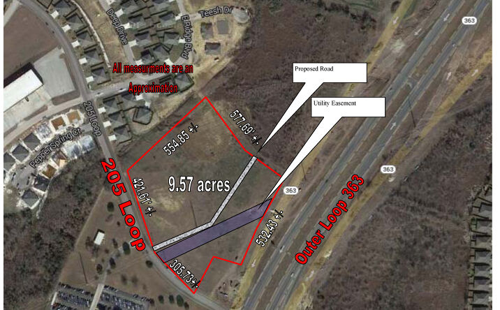 Pictures of Industrial, Land, Multifamily, Office, Retail property located at 4607 205 Loop, Temple, TX 76502 for sales - image #1