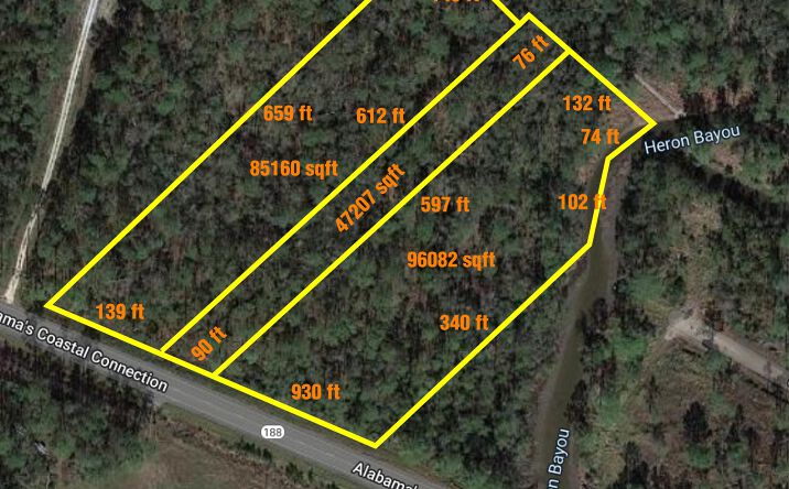 Pictures of Land property located at 0 AL-188, Coden, AL 36523 for sales - image #1