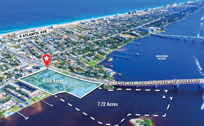 Pictures of Land property located at 167 E International Speedway Blvd, Daytona Beach, FL 32118 for sales - image #1