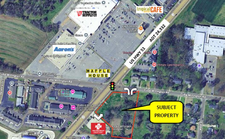 Pictures of Land property located at 4893 Cuba Millington Rd, Millington, TN 38053 for sales - image #1