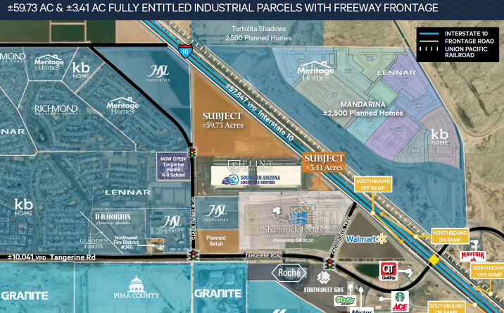 Pictures of Land property located at N Clark Farms Blvd, Marana, AZ 85653 for sales - image #1
