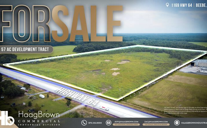 Pictures of Industrial, Land property located at 1169 US-64, Beebe, AR 72012 for sales - image #1