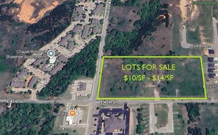 Pictures of Land property located at 45th and Union, Shawnee, OK 74804 for sales - image #1