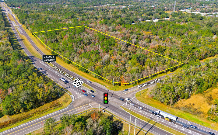 Pictures of Land property located at 0 Cortez Blvd, Brooksville, FL 34601 for sales - image #1