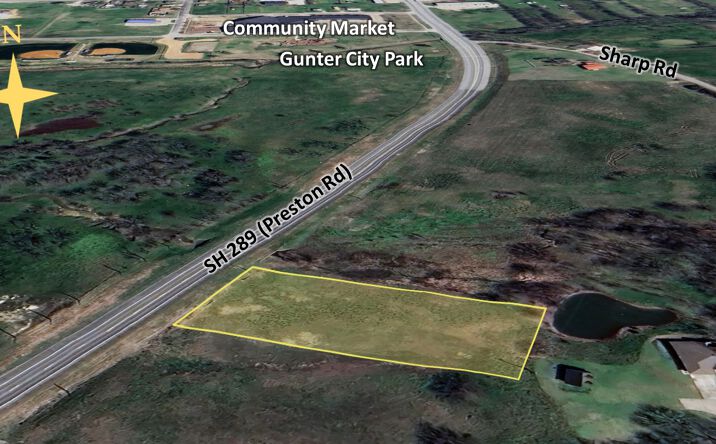 Pictures of Land property located at East side of Preston Road, Gunter, TX, Gunter, TX 75058 for sales - image #1