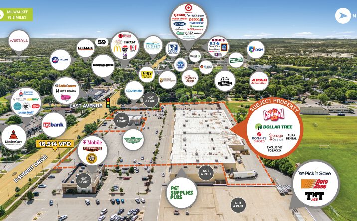 Pictures of Retail property located at 120 E Sunset Dr, Waukesha, WI 53189 for sales - image #1