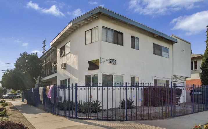 Pictures of Multifamily property located at 5905 Whitnall Hwy, Los Angeles, CA 91601 for sales - image #1