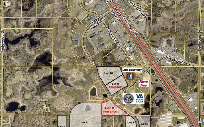 Pictures of Retail, Office property located at Lot 8, Novotny Road, Baxter, MN 56425 for sales - image #1