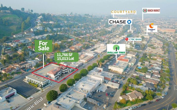 Pictures of Office property located at 809 S Atlantic Blvd, Monterey Park, CA 91754 for sales - image #1