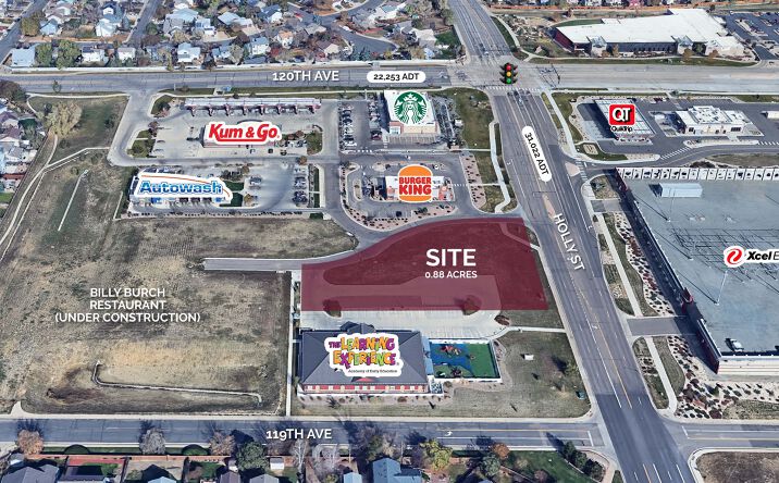 Pictures of Land property located at SWC 120th Ave & Holly St, Thornton, CO 80241 for sales - image #1