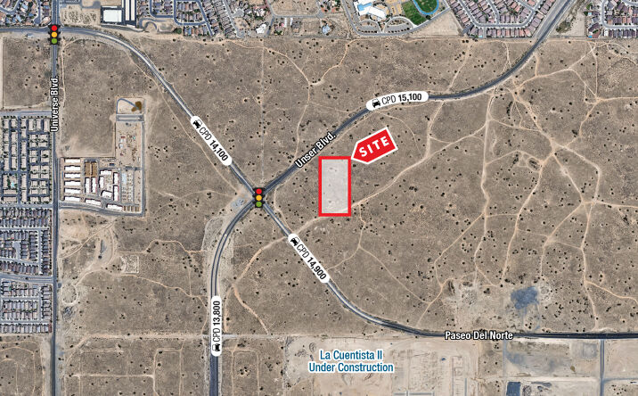Pictures of Land property located at Unser Blvd & Paseo del Norte, Albuquerque, NM 87114 for sales - image #1
