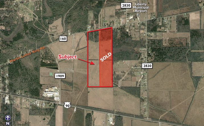 Pictures of Land property located at 1510 FM 160 North Liberty, Liberty, TX 77575 for sales - image #1
