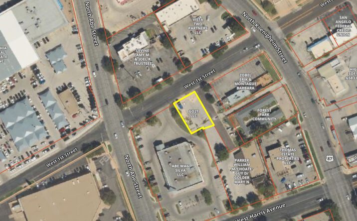 Pictures of Land property located at 325 W 1st St, San Angelo, TX 76903 for sales - image #1