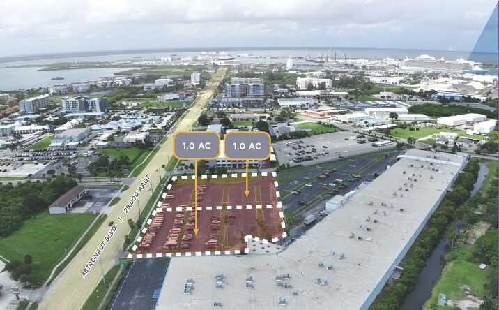 Pictures of Land, Retail property located at 8550 Astronaut Blvd, Cape Canaveral, FL 32920 for sales - image #1
