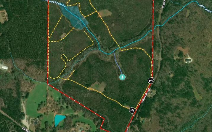 Pictures of Land property located at 178.235 ac Rocky Mount Road, Luthersville, GA 30251 for sales - image #1