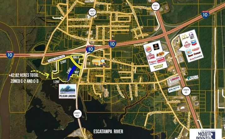 Pictures of Land property located at Frank Griffin Rd, Moss Point, MS 39563 for sales - image #1