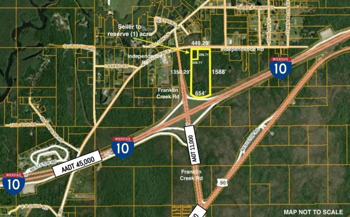 Pictures of Land property located at I-10 & Independence Rd, Moss Point, MS 39562 for sales - image #1