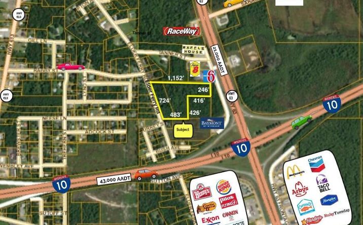 Pictures of Land property located at 7016 Elder Ferry Rd, Moss Point, MS 39563 for sales - image #1
