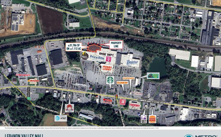 Pictures of Retail property located at 2200 Lebanon Valley Mall, Lebanon, PA 17042 for sales - image #1