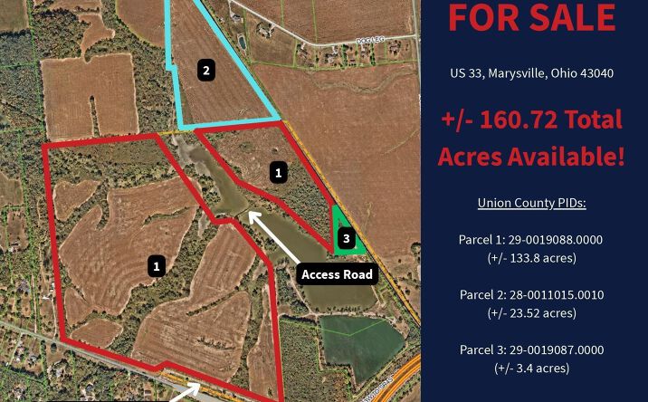 Pictures of Land property located at 0 U.S. Route 33, Marysville, OH 43040 for sales - image #1