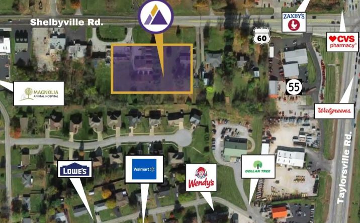 Pictures of Land property located at 2300-2366 Shelbyville Rd, Shelbyville, KY 40065 for sales - image #1