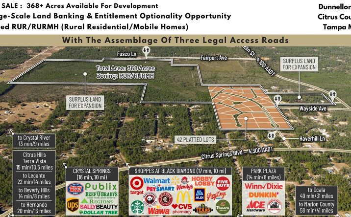 Pictures of Land property located at 7759 N Freemantle Wy, Dunnellon, FL 34433 for sales - image #1