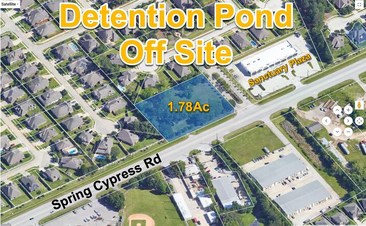 Pictures of Land property located at 4510 Spring Cypress Rd, Spring, TX 77388 for sales - image #1