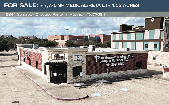 Pictures of Retail property located at 15844 Yorktown Crossing Pkwy, Houston, TX 77084 for sales - image #1