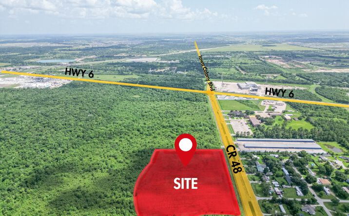 Pictures of Land property located at County Rd 48, Manvel, TX 77578 for sales - image #1