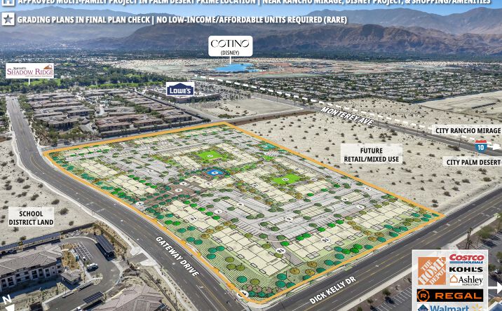 Pictures of Land property located at Gateway Dr, Palm Desert, CA 92211 for sales - image #1